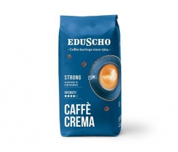 Kávé, pörkölt, szemes, 500 g, EDUSCHO "Caffe Crema Strong"